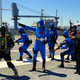 Illustration for article titled Seriously Amazing (and Funny) G.I. Joe Cosplay on a Real Aircraft Carrier